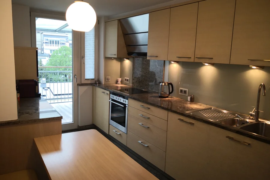 Küche mit Grundausstattung 