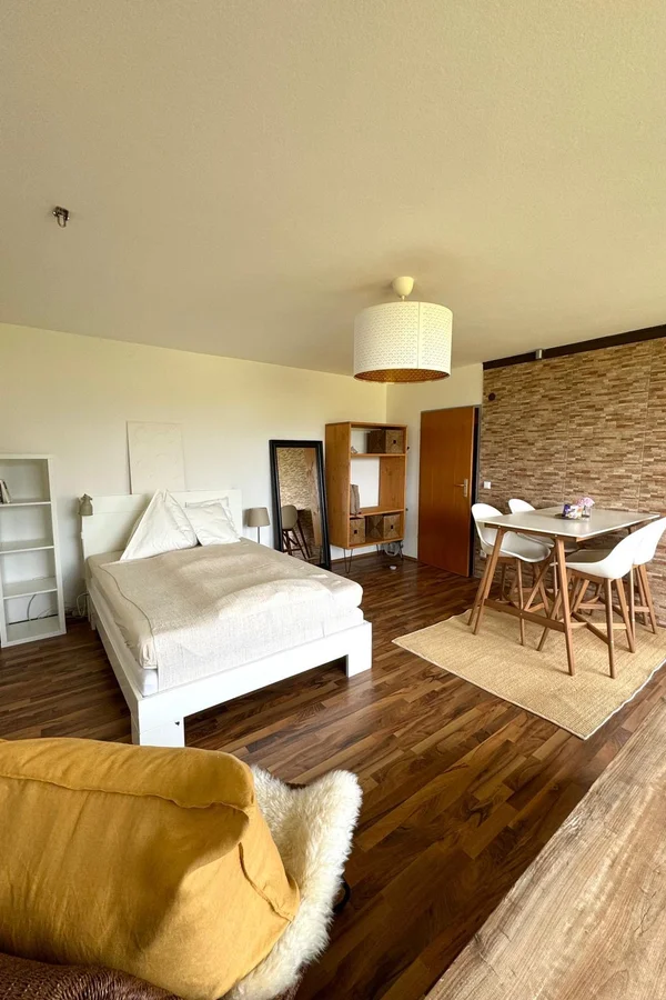 Wohn- und Schlafzimmer