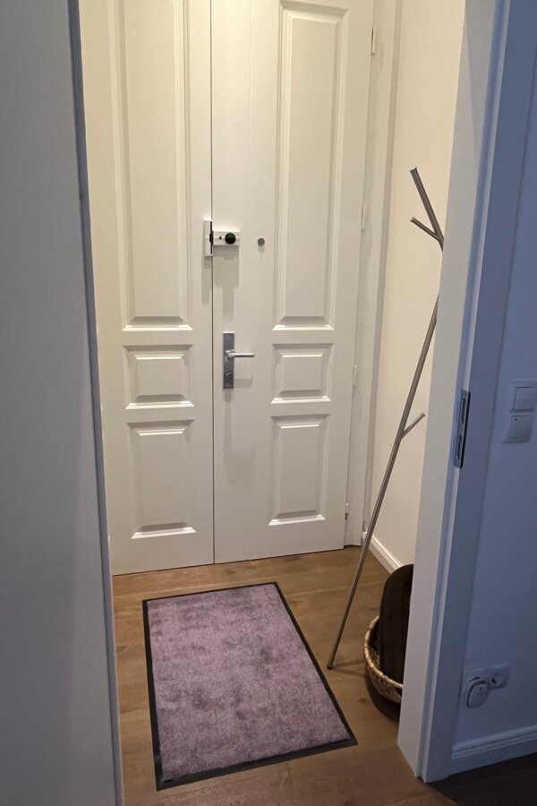 Front door and entrance area