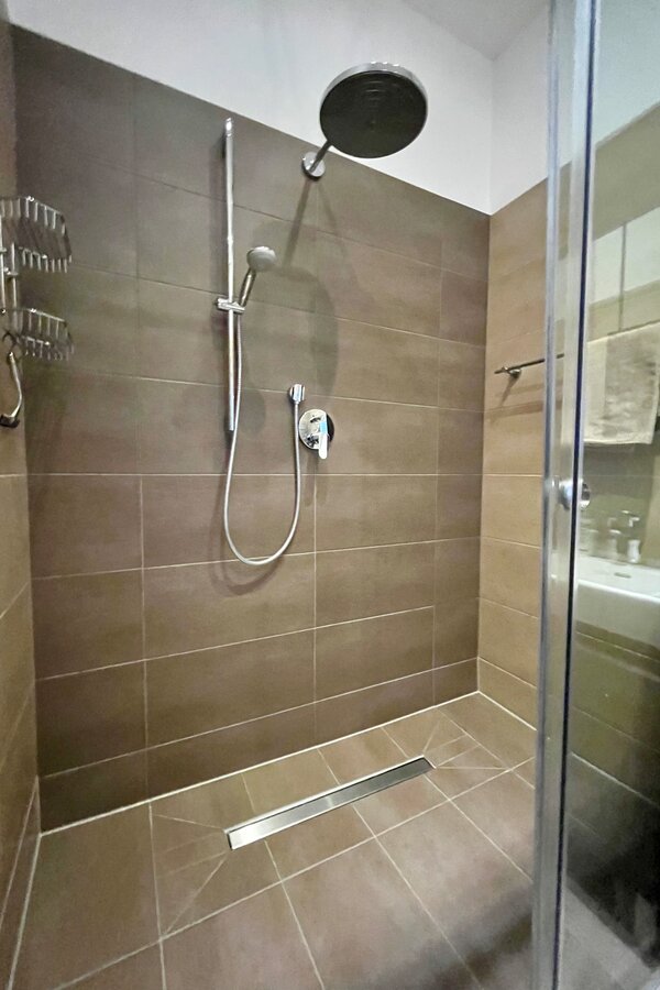 Bath room: spacious rain shower