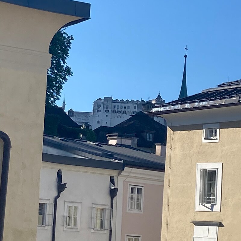 View of the “Hohen Salzburg” fortress