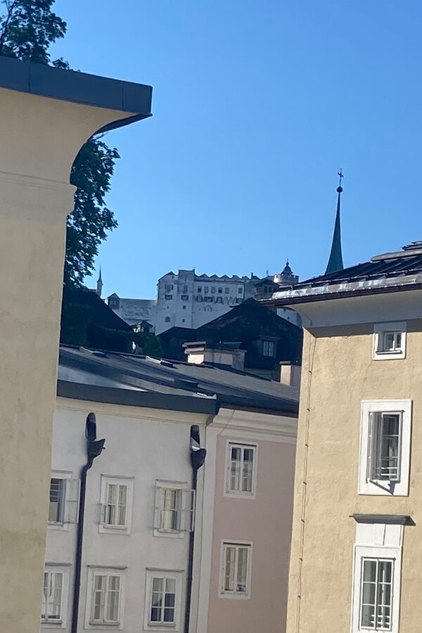 View of the “Hohen Salzburg” fortress