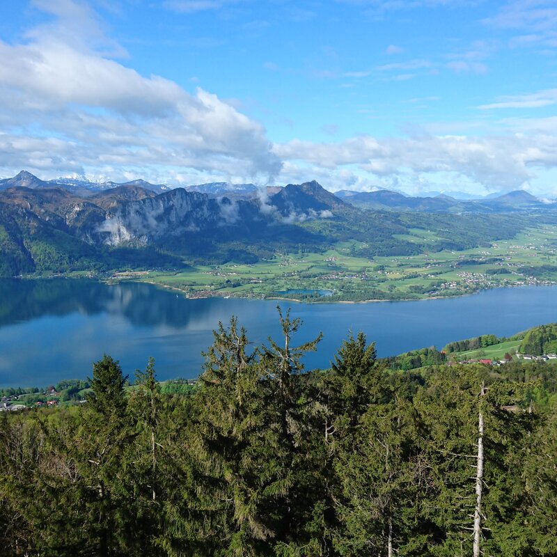 Ausblick Aussichtsturm Kulmspitze