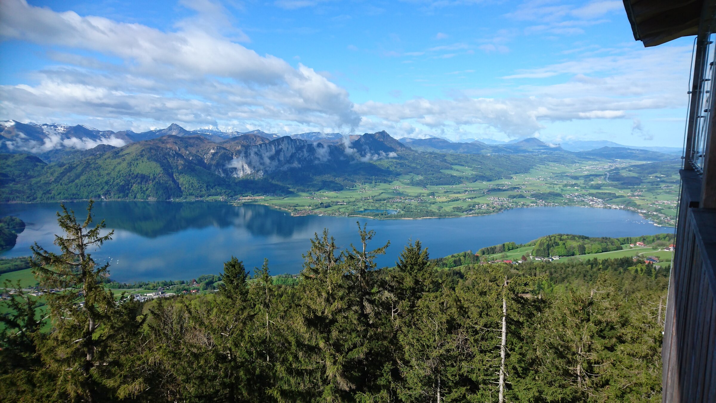 Ausblick Aussichtsturm Kulmspitze
