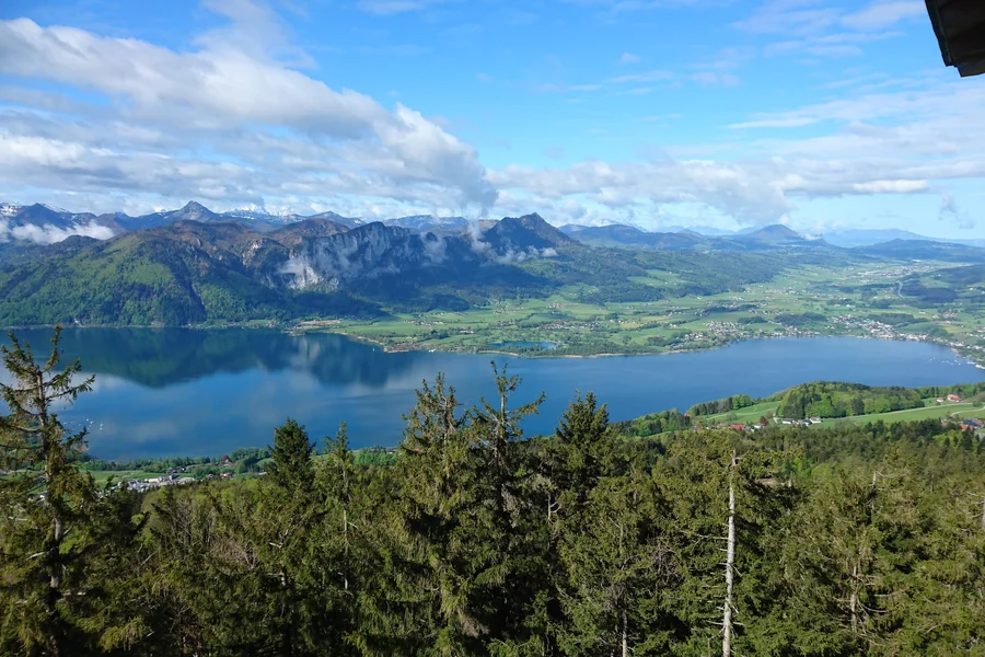 Ausblick Aussichtsturm Kulmspitze