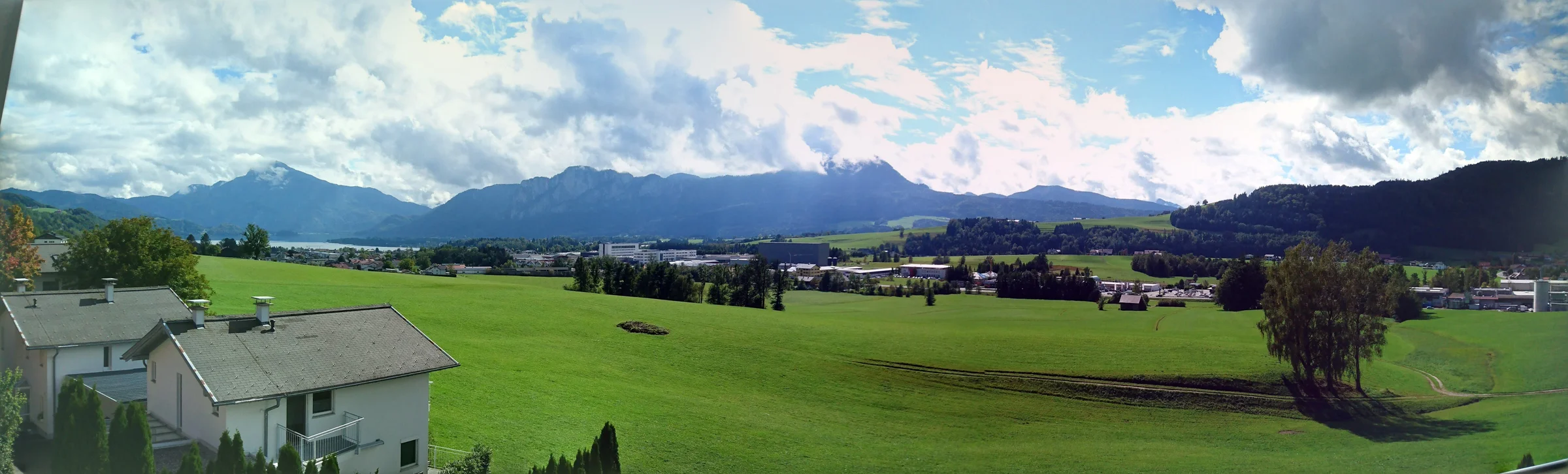 Panoramablick Balkon