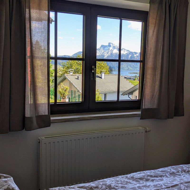 Ausblick Schlafzimmer