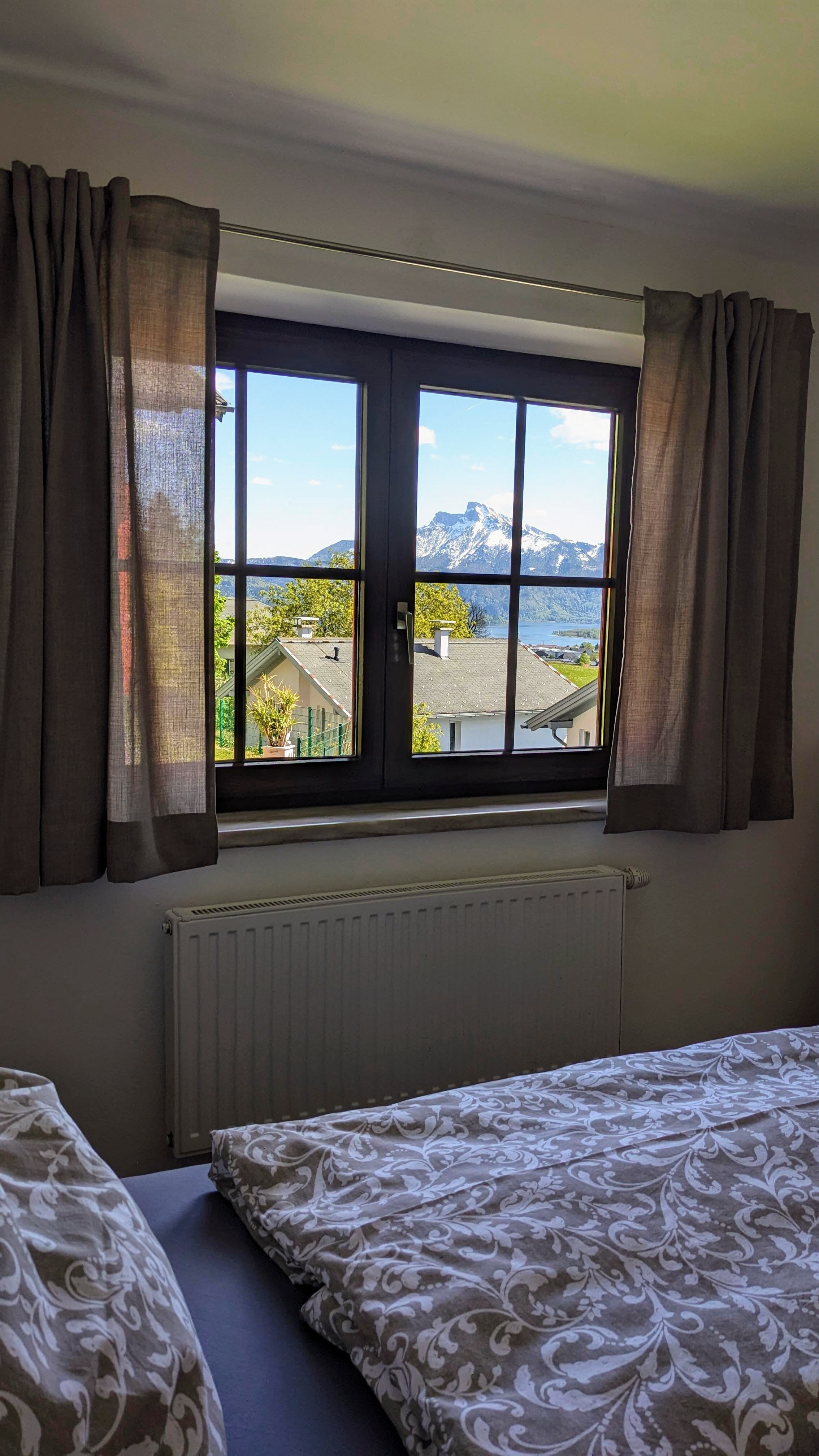 Ausblick Schlafzimmer