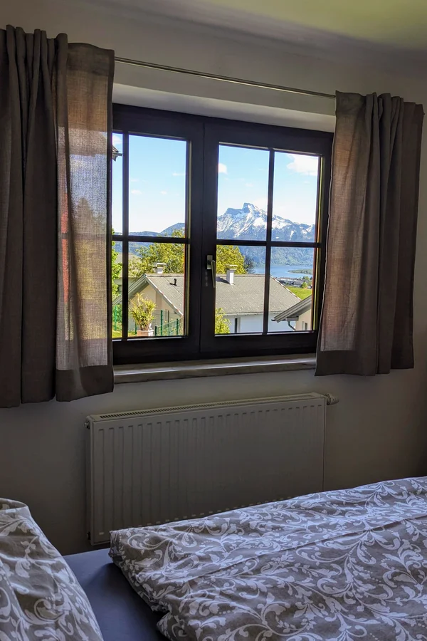 Ausblick Schlafzimmer