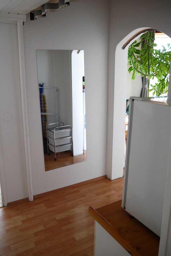 Blick in das Wohnzimmer