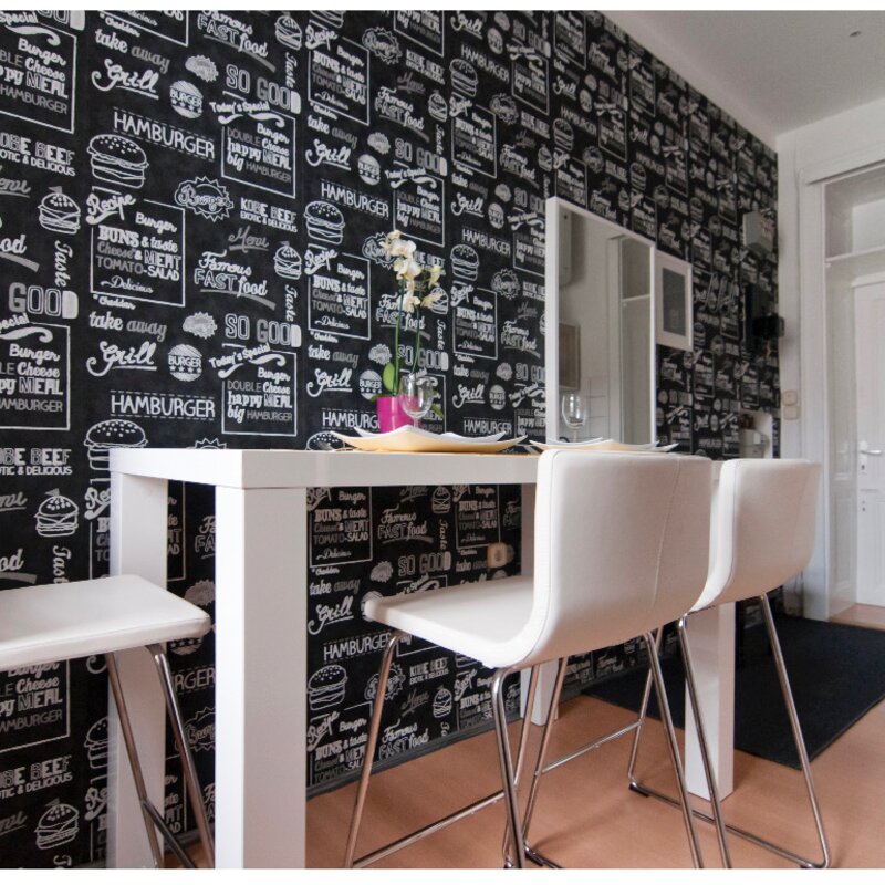 Esszimmer mit Küchenzeile