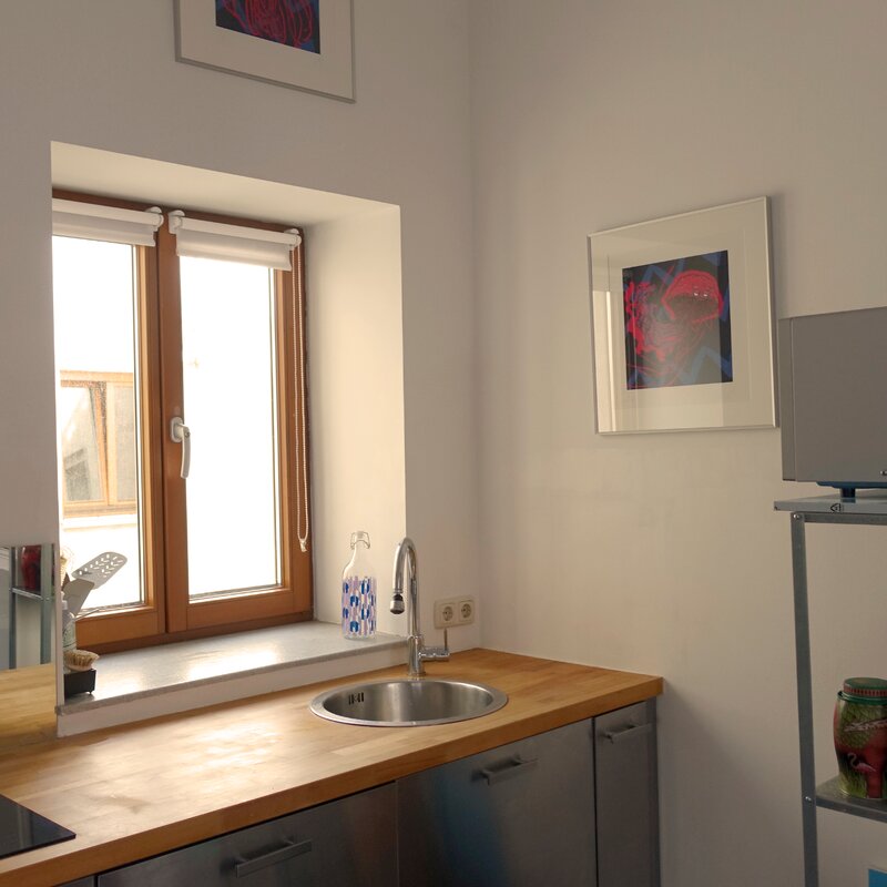 well equipped kitchen