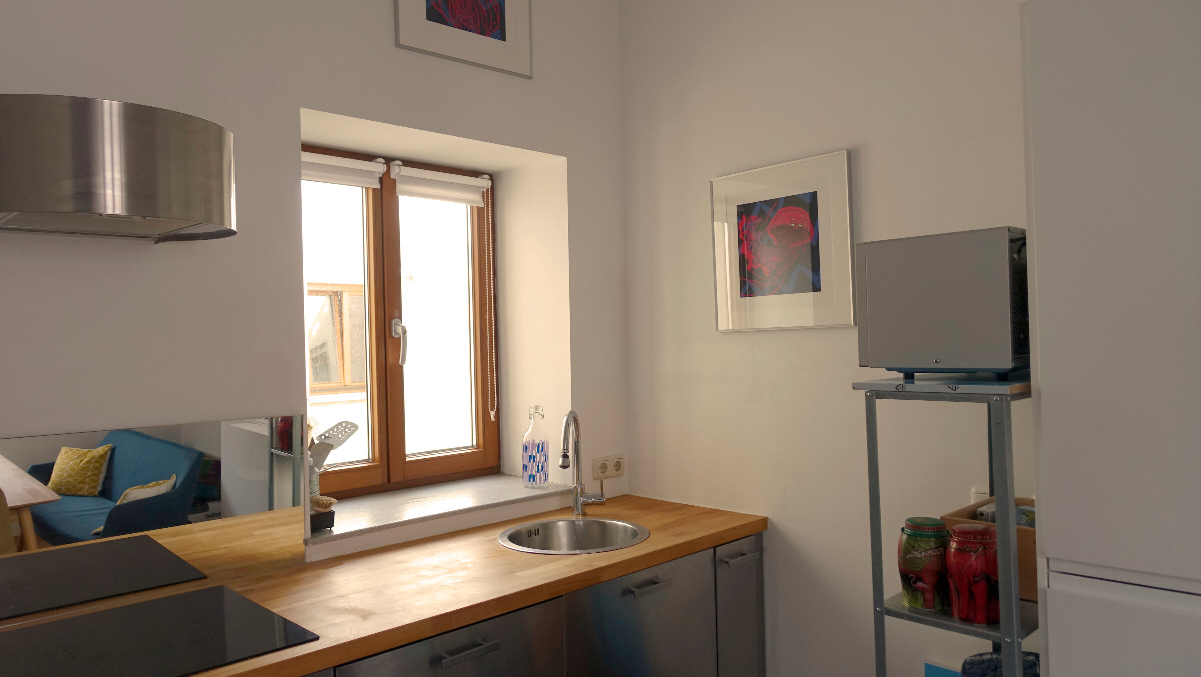 well equipped kitchen