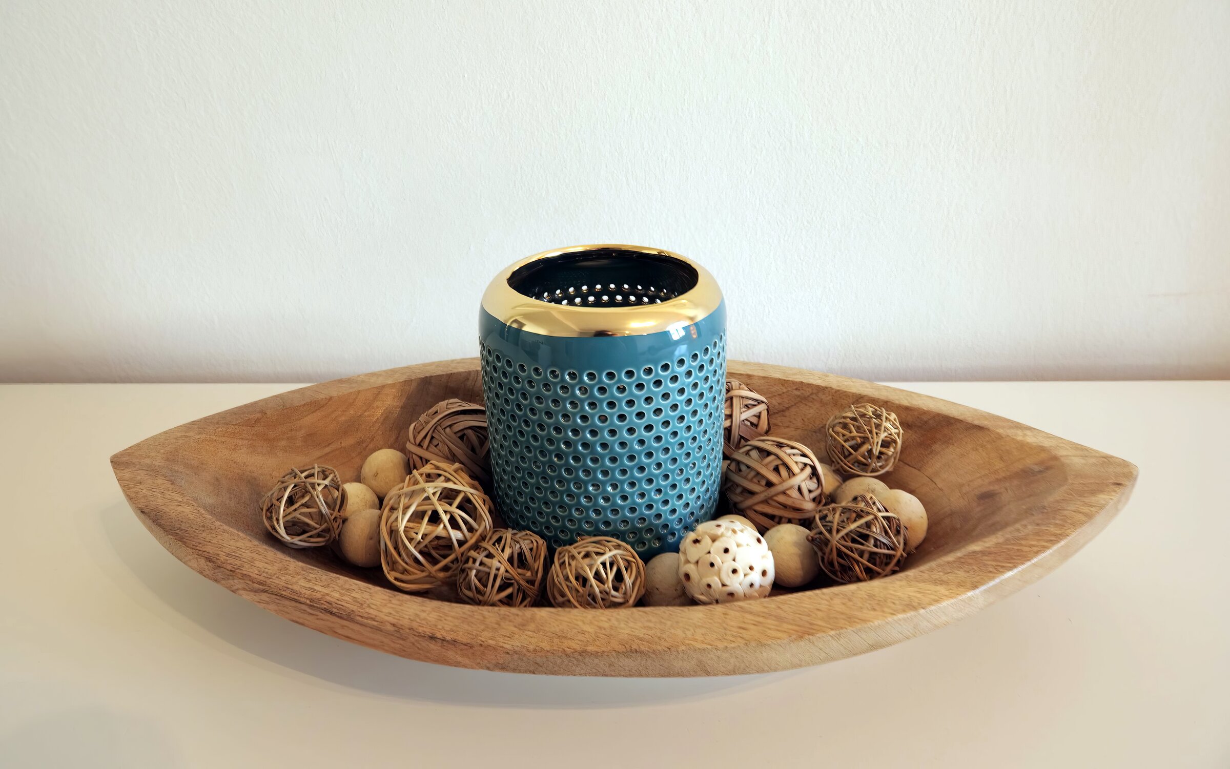 Schlafzimmer Deko Ansicht 1