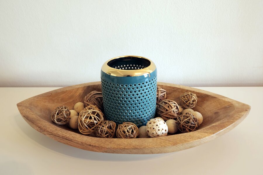 Schlafzimmer Deko Ansicht 1