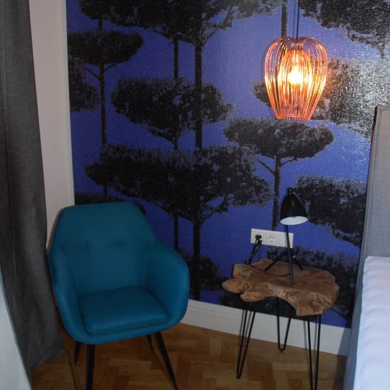 chair in bedroom