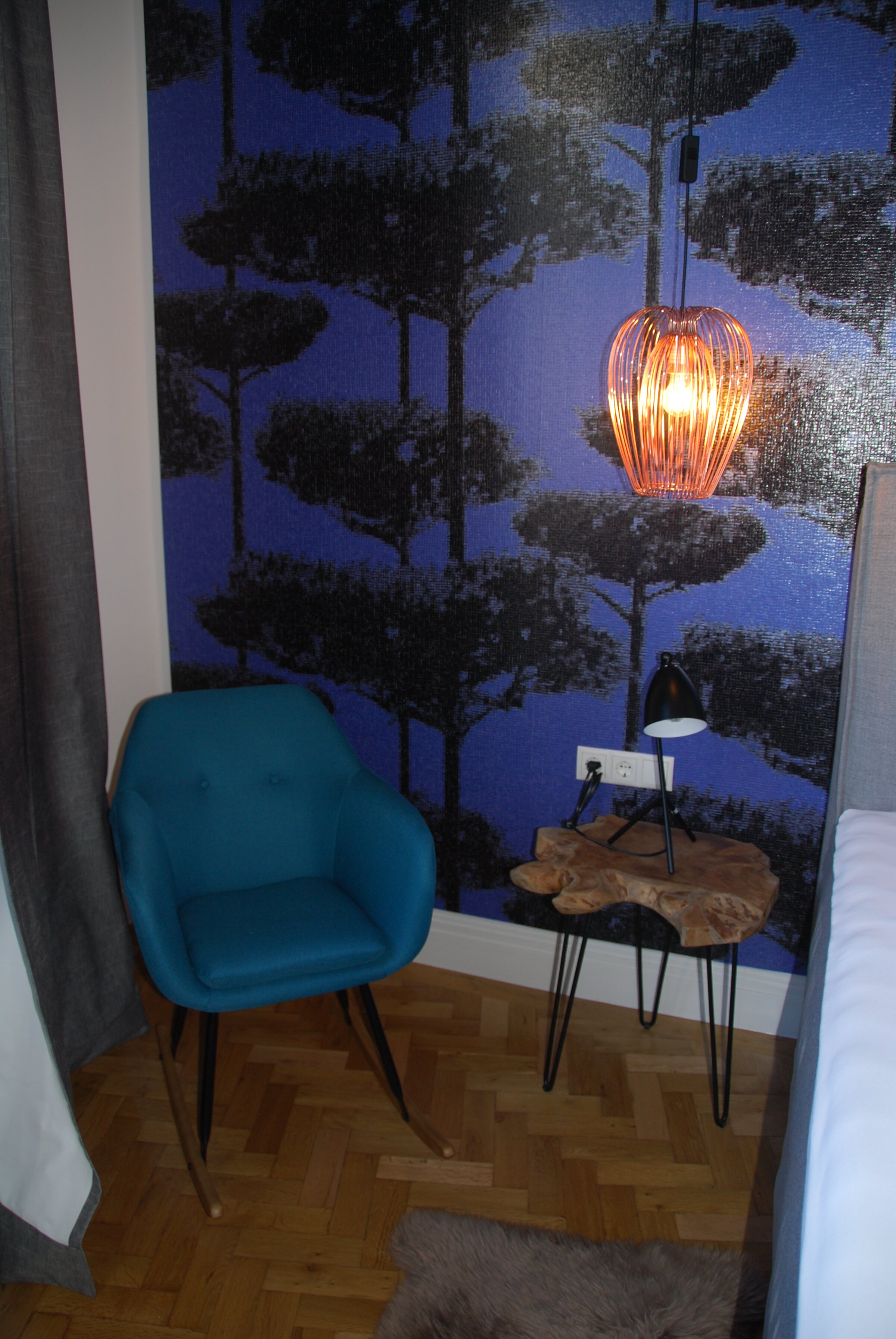 chair in bedroom