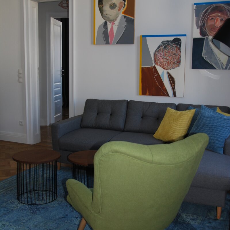 Livingroom couch art