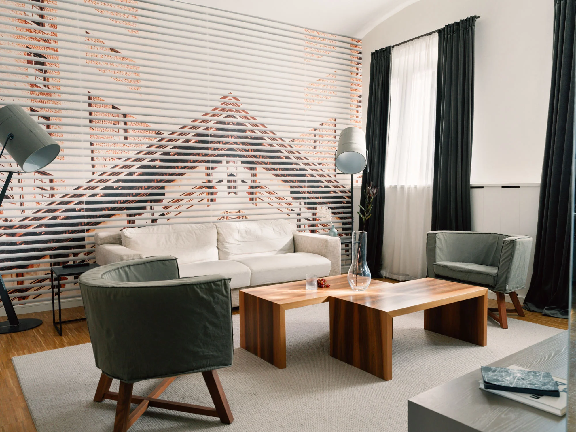 stylisches Wohnzimmer