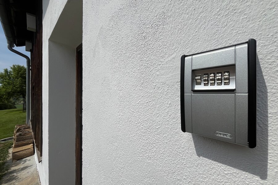 self check-In mit Schlüsseltresor