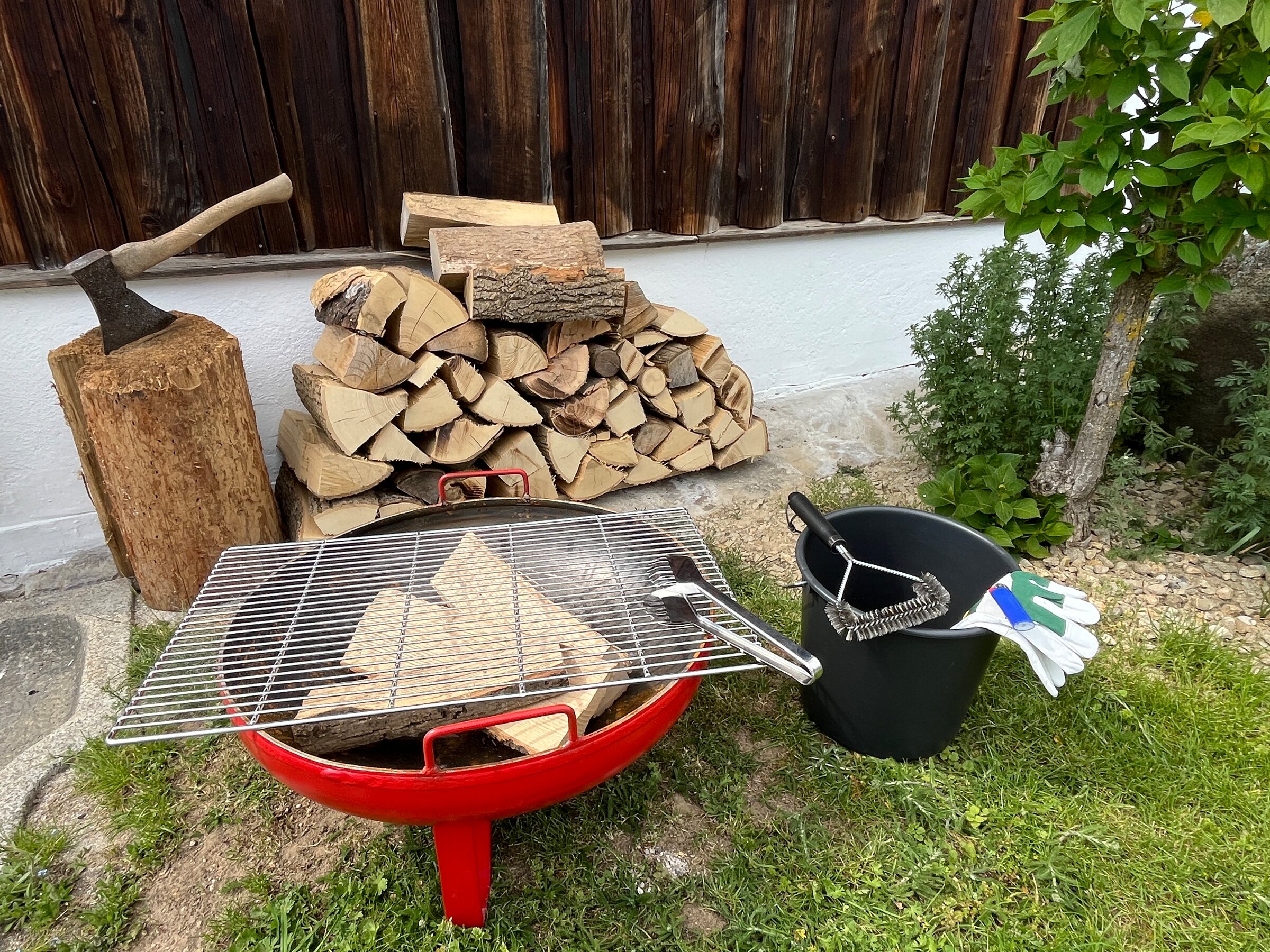 Grillausstattung