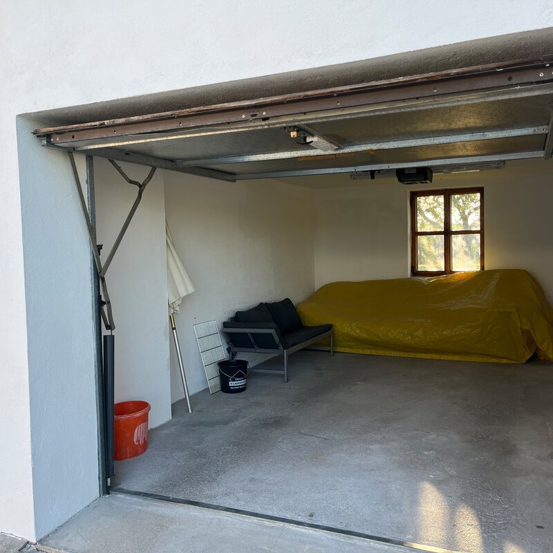 own garage