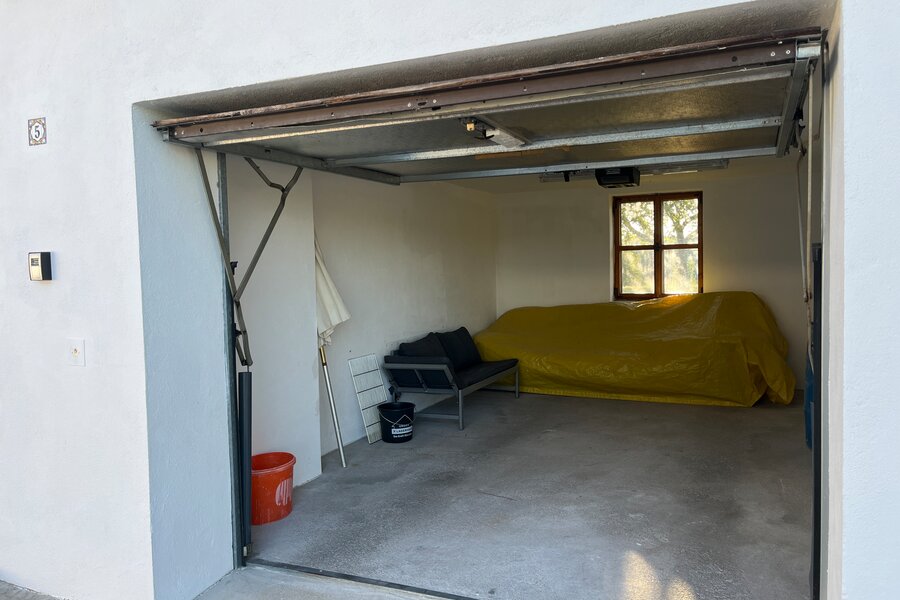 own garage