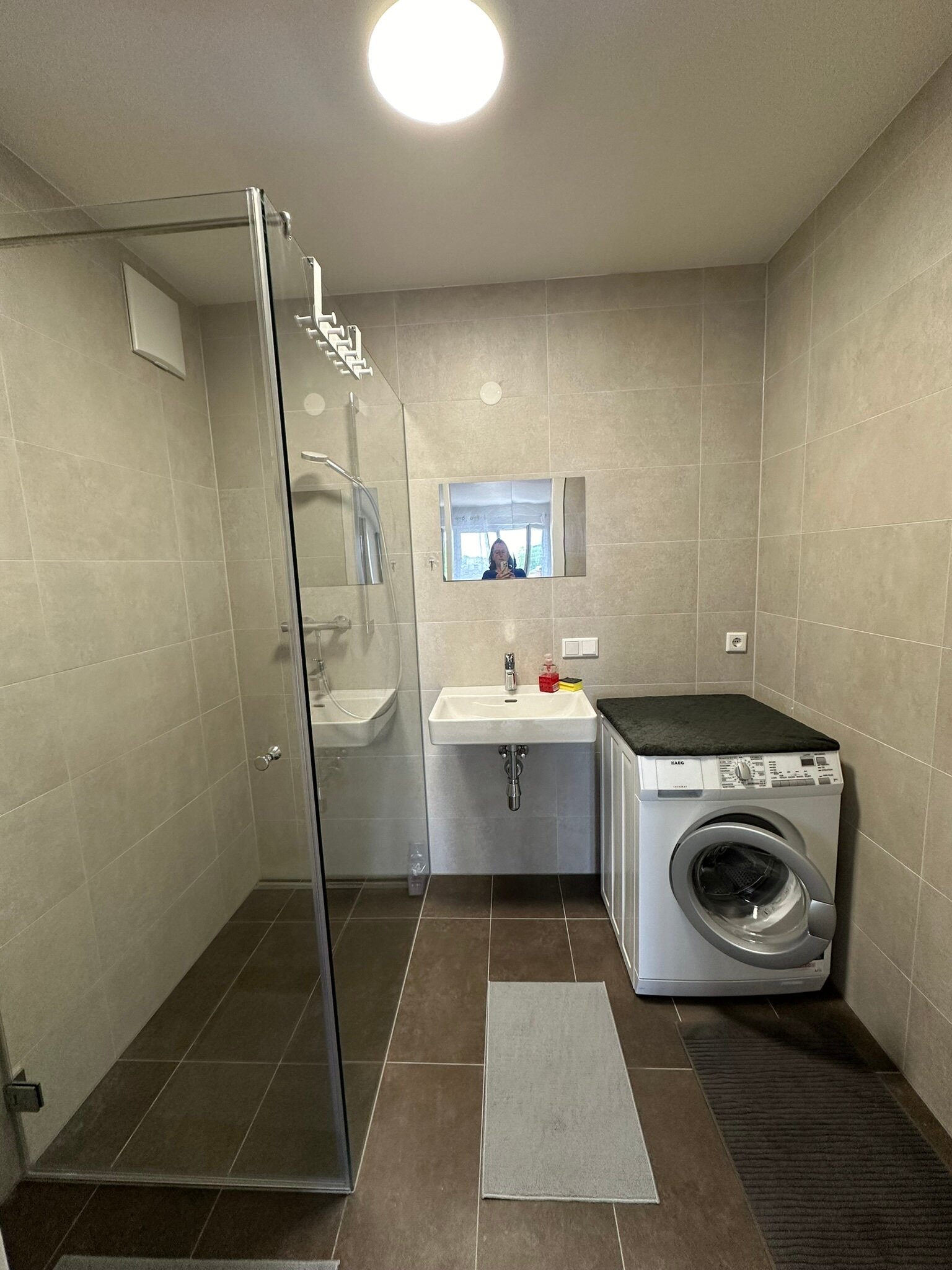 Bad with shower