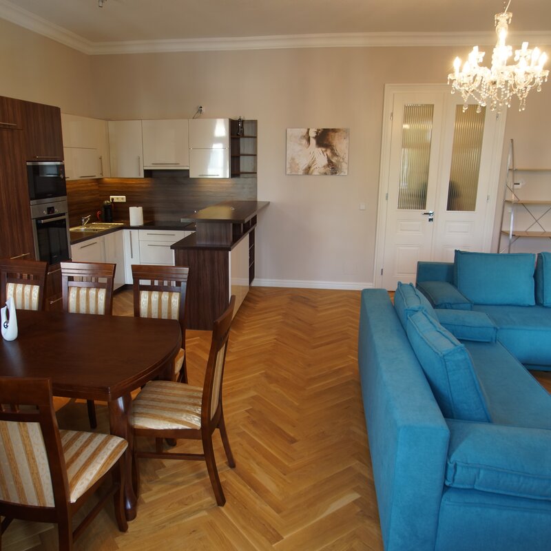 Essbereich und Küche