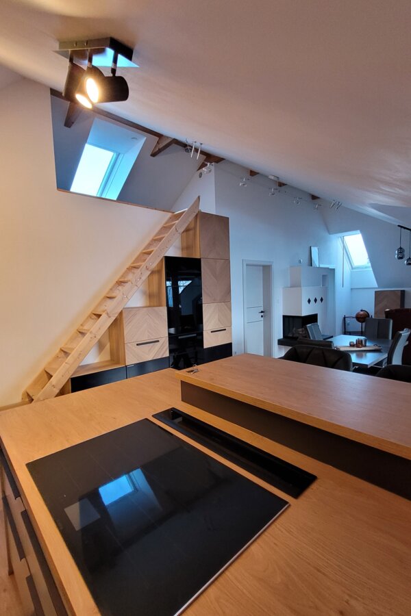 Küche Wohnzimmer / Leseecke