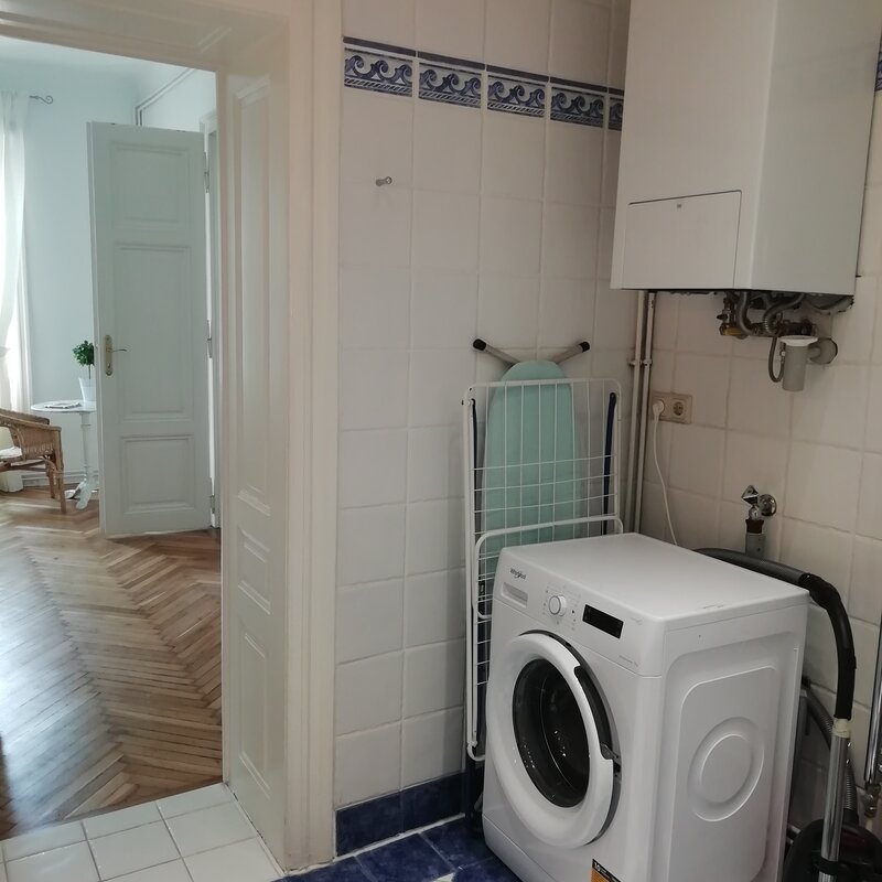 Waschmaschine und Therme