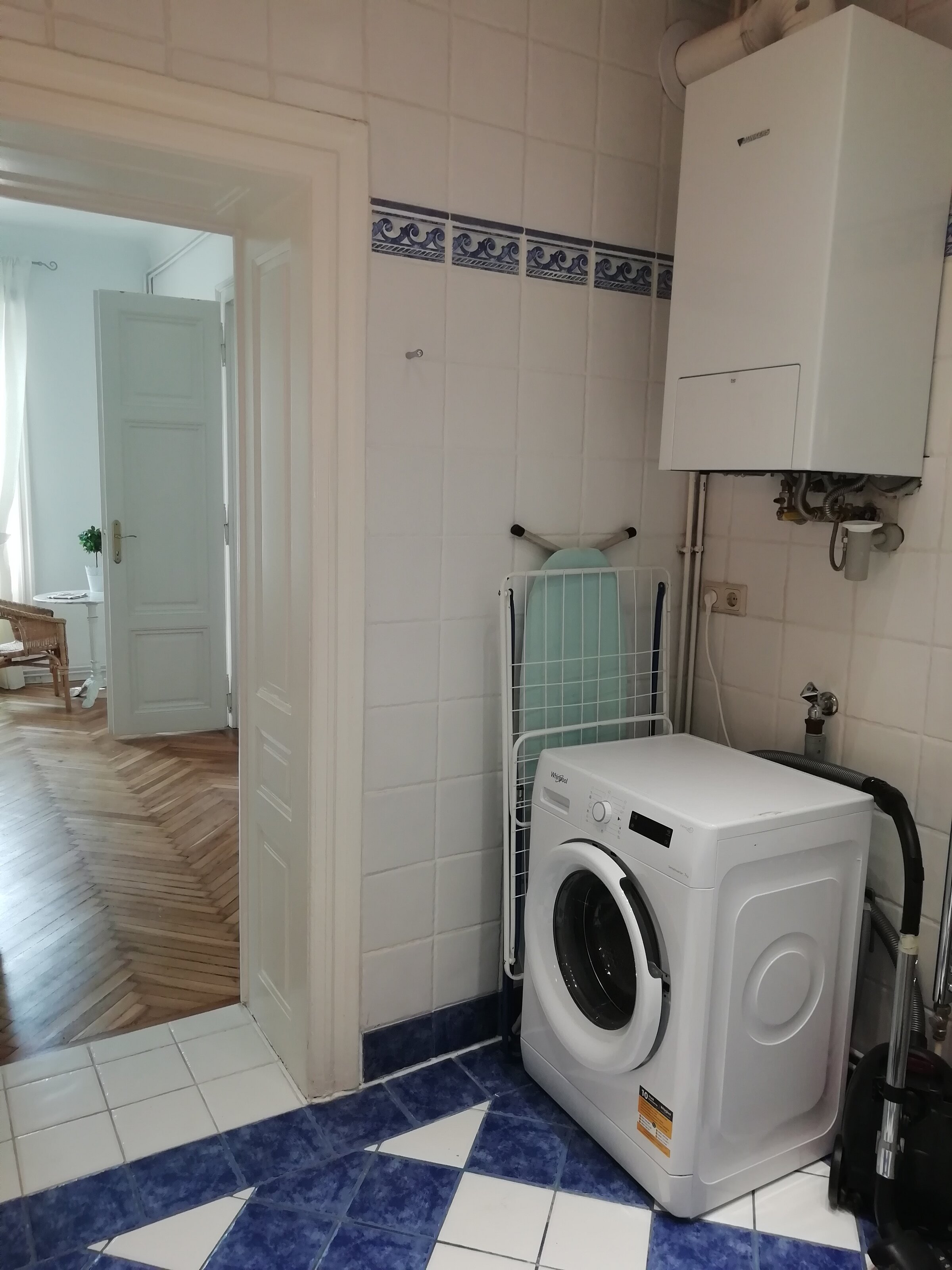 Waschmaschine und Therme