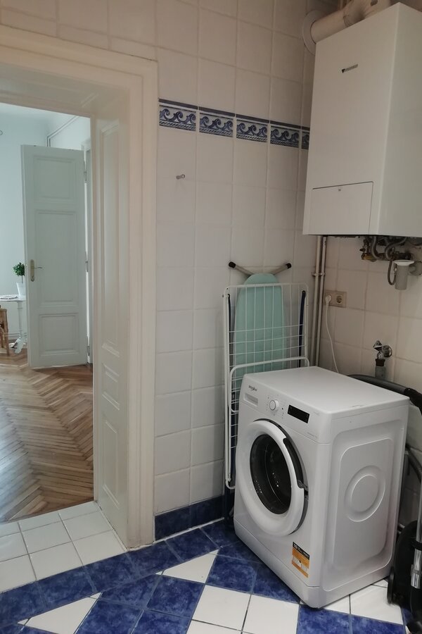 Waschmaschine und Therme