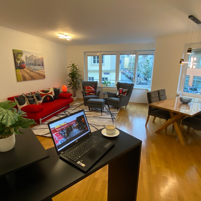 Raum für Wohnen, Essen, Arbeiten, Entspannten | © Naschmarkt Living