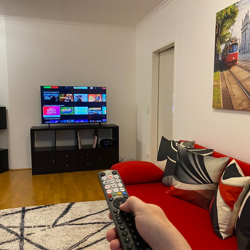 Wlan, LED-TV, Bluetooth Speaker, Streamingmöglichkeit | © Naschmarkt Living