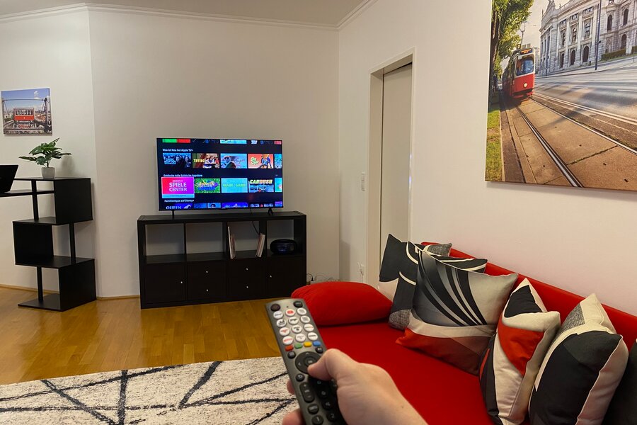 Wlan, LED-TV, Bluetooth Speaker, Streamingmöglichkeit | © Naschmarkt Living
