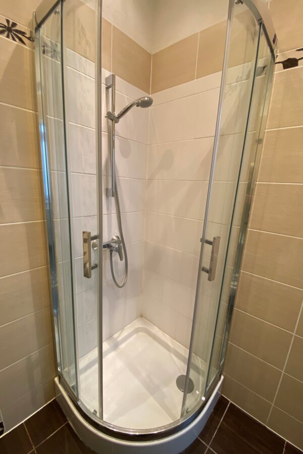 Bequeme Dusche