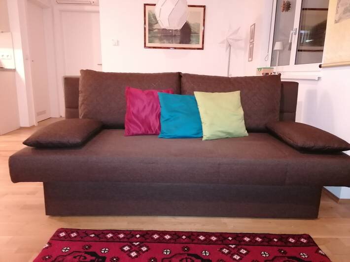 Couch mit Wäschelade, 1,60x2,00 m für 2 Personen