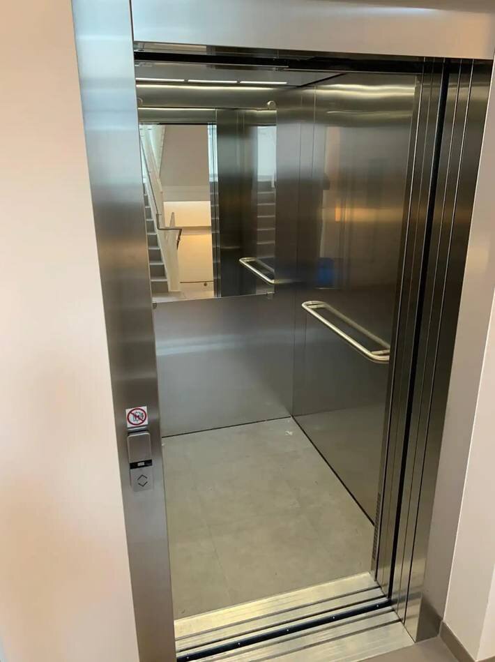 von der Tiefgarage bis 1 Stock