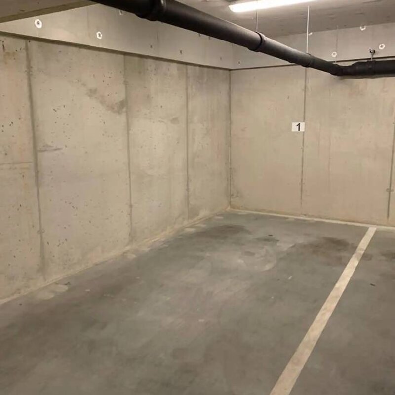 Sehr breite Abfahrt und genug Platz zum Ausfahren