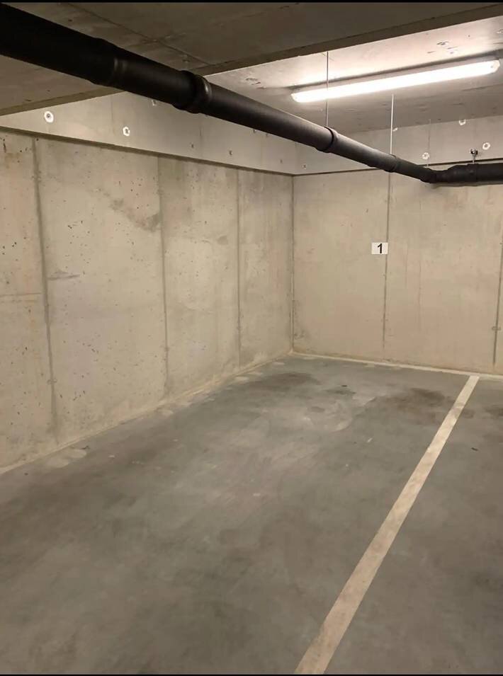 Sehr breite Abfahrt und genug Platz zum Ausfahren