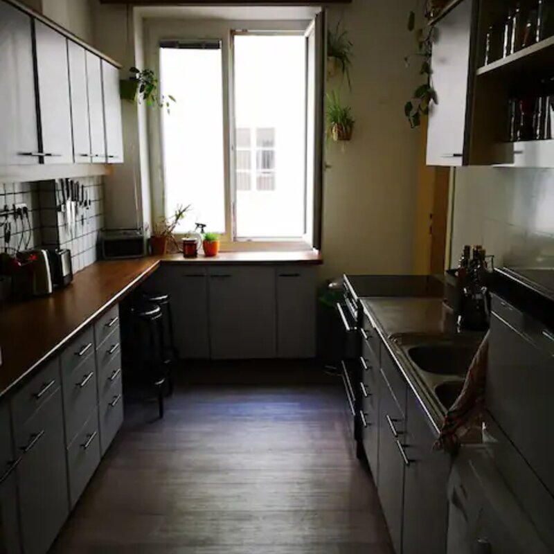 Unsere gut ausgestattete Küche