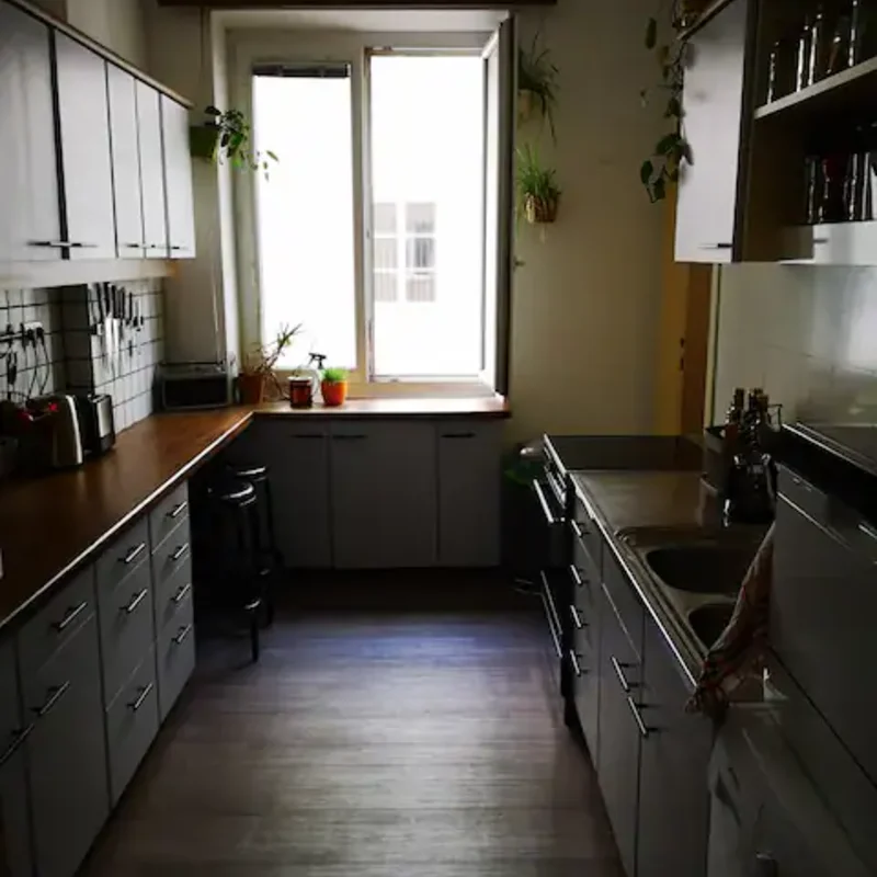 Unsere gut ausgestattete Küche