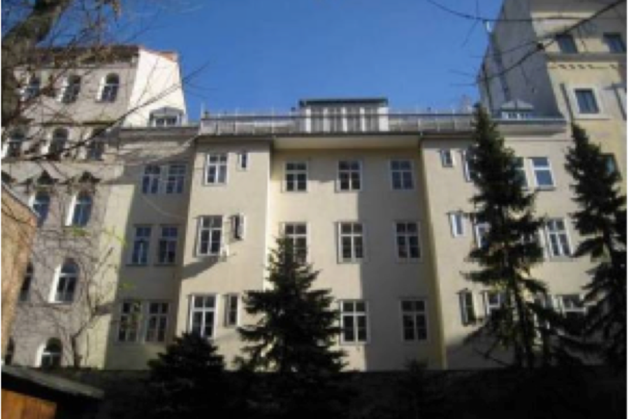 seen from the church yard