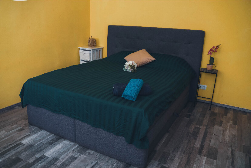 large bed