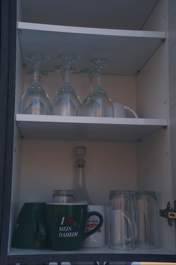 set of glasses