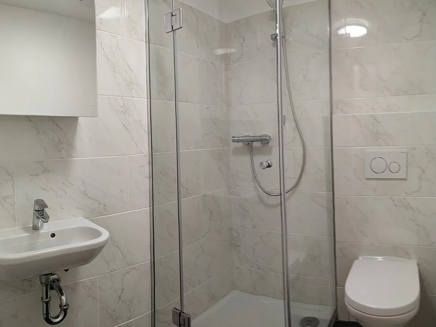 Bathroom with a toilet