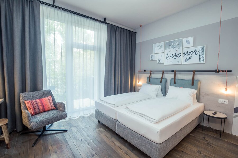 Bright 1-room apartment with hardwood floors & modern design – short-term rental Vienna, temporary housing 1 to 6 months | © Kolarik Invest