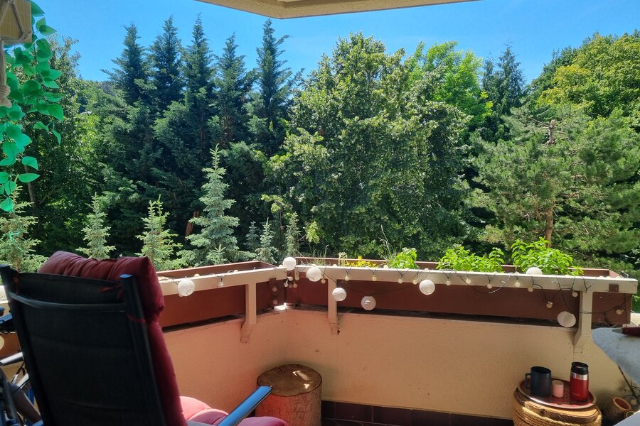 Nahe zu Wien mit Blick ins Grüne