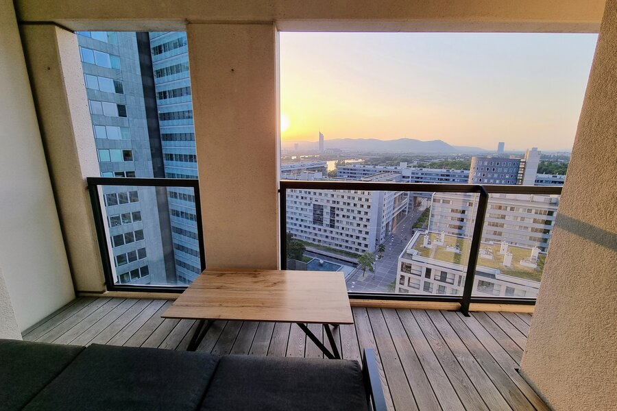 Loggia mit Fernblick | © G. Korntheil